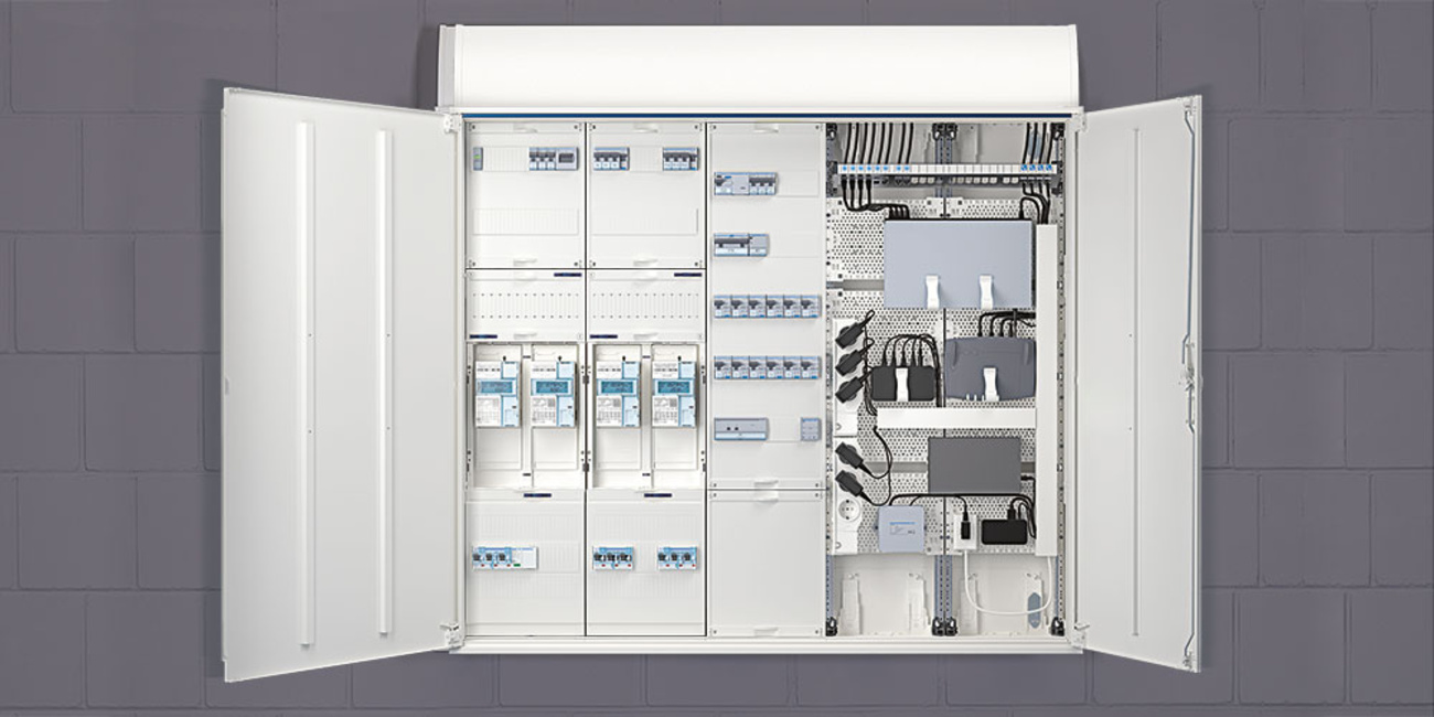 Technikzentrale bei LES Lochmann Elektro Service in Holzweißig